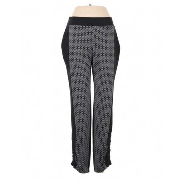 NWT Chico's Zenergy Textured Panel Ruched Ankle Jogger Pants Size‎ 4 (Chico's 0) - Picture 1 of 9
